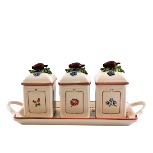 Villeroy boch jam jelly set - &,